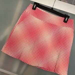Nike Golf Skort - pink plaid (?)